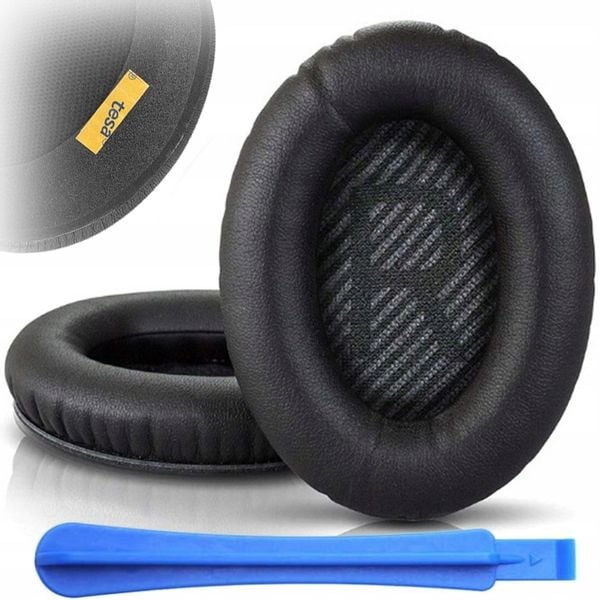NAUSZNIKI PADY GĄBKI DO BOSE QC35 QC25 QC15 2 AE2 QC2 MEMORY FOAM TESA zdjęcie 1