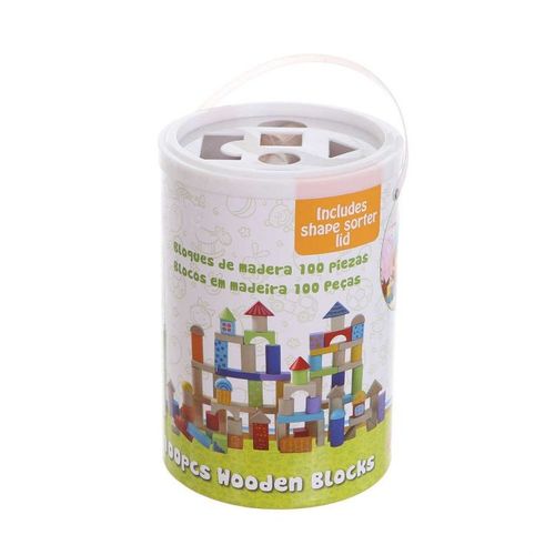 Drewniane Klocki ECO 100 el. na Arena.pl