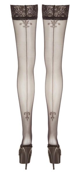 Hold-Up Stockings With Seam 2 zdjęcie 4