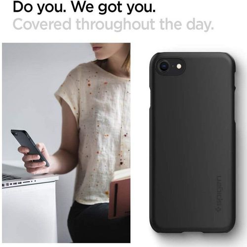 Etui Spigen Thin Fit Apple iPhone SE 2020/8/7 Black na Arena.pl