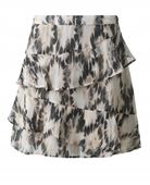ONLY ONLELENA LIFE SHORT FRILL SKIRT - Miniskjørt - black M
