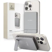 Powerbank Tech-Protect PB14 LifeMag MagSafe 5000 mAh - szary
