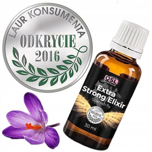 Extra Strong Elixir - Krople do napoju - sex mucha na Arena.pl