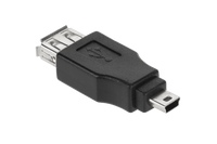 ZLA0628 Zlacze wtyk mini usb 5P/gniazdo USB typ A