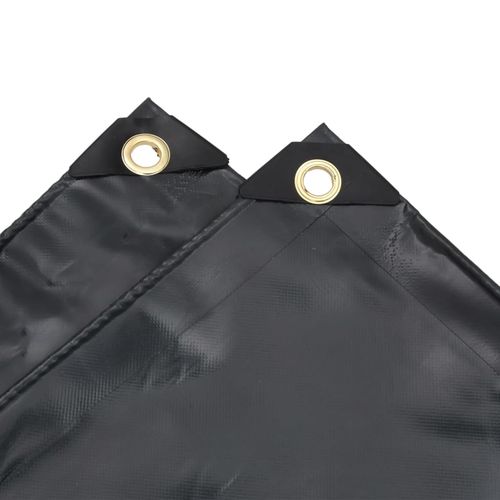 Plandeka, czarna, 5x5 m, 650 g/m² na Arena.pl