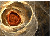 50X70CM RÓŻA KTALNA OBRAZ POKOJU DREWNINE