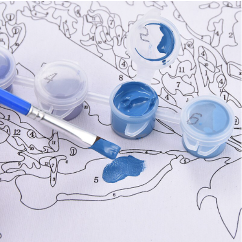 MALOWANIE PO NUMERACH MATKA BOSKA Z DZIECIATKIEM na Arena.pl