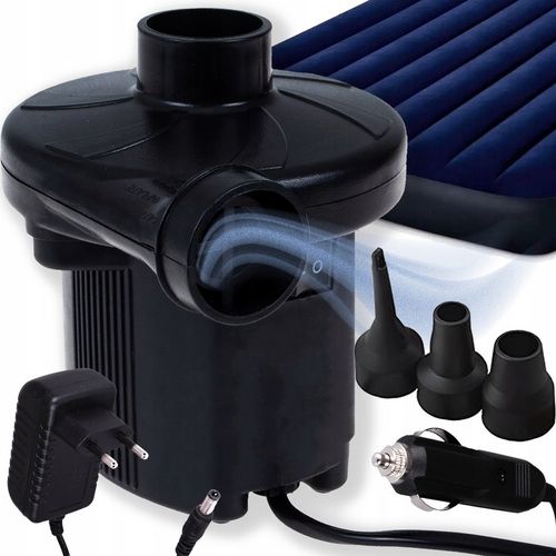 POMPKA ELEKTRYCZNA DO MATERACA BASENU 12V / 230 v 2w1 na Arena.pl