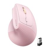 bezprzewodowa mysz ugreen m571 2.4ghz + bt (różowa)