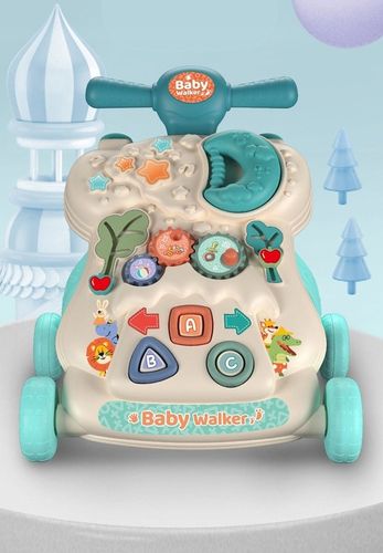 Chodzik Wielofunkcyjny Interaktywny Jeździk Pchacz 3w1 edukacyjny interakty na Arena.pl