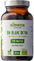 Biowen Chlorella i Spirulina 500 mg ALGI 240 tabletek trawienie odchudzanie