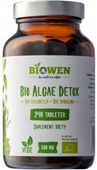 Biowen Chlorella i Spirulina 500 mg ALGI 240 tabletek trawienie odchudzanie