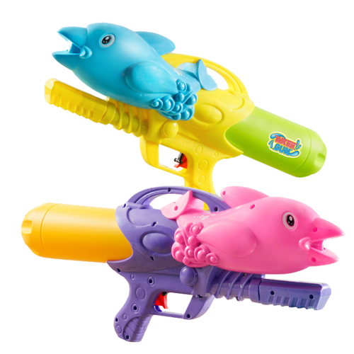 Pistolet Na Wodę Karabin Delfin Broń Zabawka Wodna Zestaw Dla Dzieci M820Ht na Arena.pl