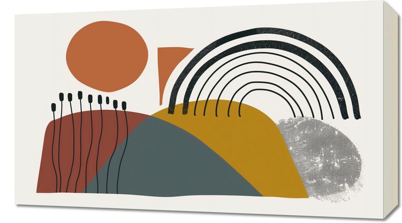 Obraz 70x40cm Słoneczny Zakątek zdjęcie 1