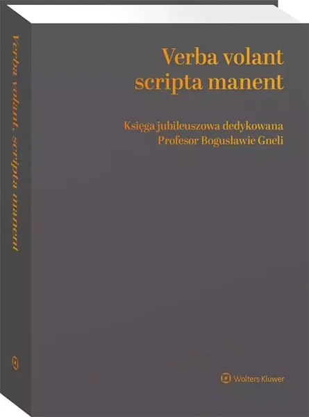 Verba volant, scripta manent zdjęcie 1
