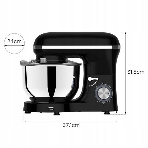 Robot kuchenny MIKSER PLANETARNY Z MISĄ 6,2L 1900W MOCNY TRWAŁY na Arena.pl