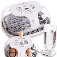 INKUBATOR DO JAJEK AUTOMATYCZNY KLUJNIK WYLĘGARKA WYLĘGARNIA DO 16 JAJ