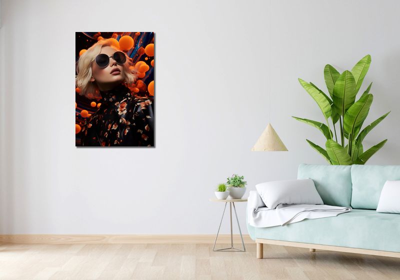 Obraz 60x90cm Galaktyczna Piękność zdjęcie 2