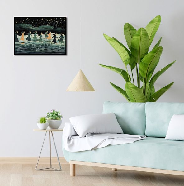 Plakat 55x40cm Nocna Procesja zdjęcie 4