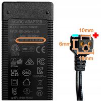 zasilacz 230V 4A | 60W do lodówki turystycznej samochodowej kompresorowej