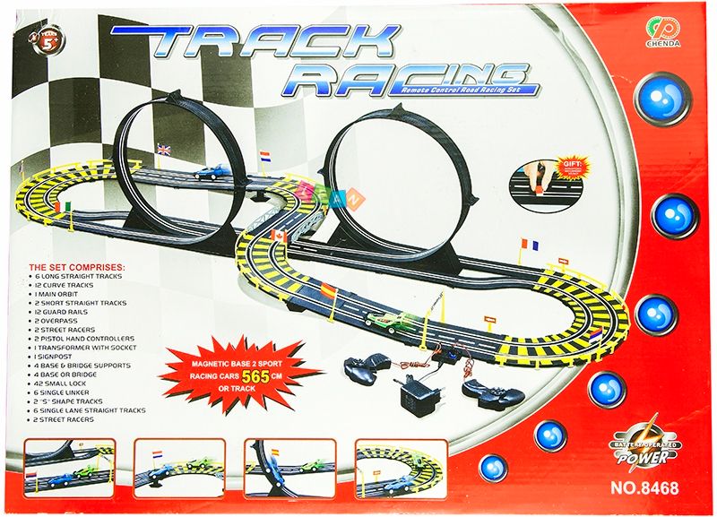 LEAN 1299 Tor samochodowy track racing +2 auta 565cm zdjęcie 4