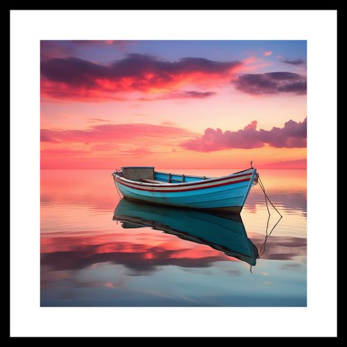 Plakat 40x40cm Spokój przed Połowem na Arena.pl