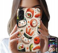 ETUI DO IPHONE 16 - SŁODKIE UŚMIECHNIĘTE SUSHI OBUDOWA CASE