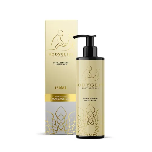 bodygliss silky soft oil cocos & rum 150 ml - olejek do masażu z aromatem na Arena.pl