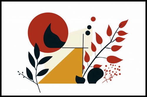Plakat 91,5x60cm Ogień i Flora na Arena.pl