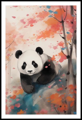 Plakat 53x81cm Panda wśród Klonów na Arena.pl