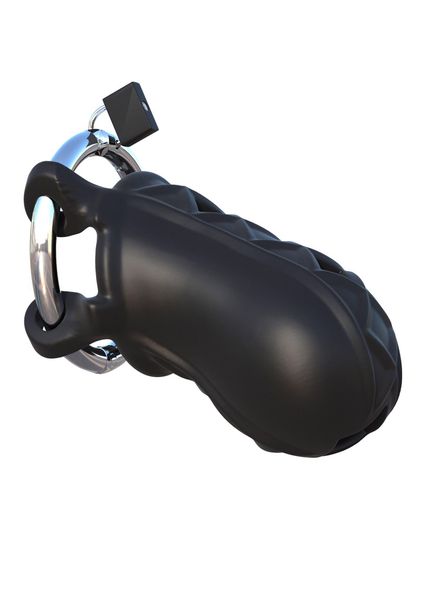 Extreme Silicone Cock Blocker Black zdjęcie 1