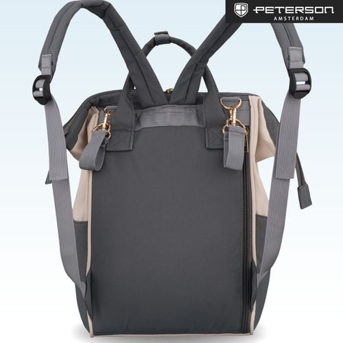plecak materiałowy ptn jmb-01-6765 cream gray na Arena.pl