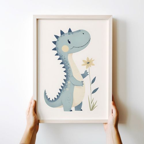 Plakat dla dziecka dinozaur 50x70 cm na Arena.pl