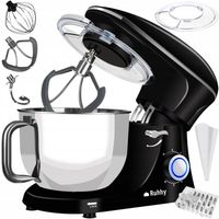 Robot kuchenny Ruhhy robot planetarny wielofunkcyjny 2200 W czarny