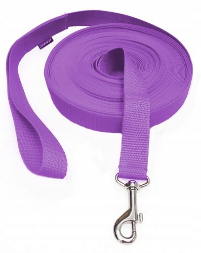 Smycz TRENINGOWA 10m/2,5cm - obroża M na Arena.pl