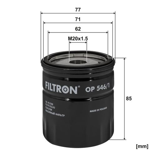 FILTR OLEJU DO FORD C-Max 2007 2008 2009 2010 na Arena.pl