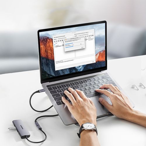 Wytrzymały przedłużacz kabla przewodu USB-C 3.1 10Gb/s 1m szary na Arena.pl
