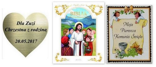 Przyjąłem Jezusa Biblia na Pierwszą Komunię w etui na Arena.pl
