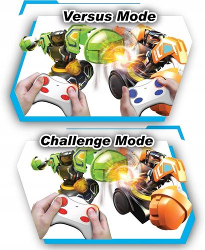 WALCZĄCE ROBOTY ROBO KOMBAT TORNADO 2-pak SilverLIT 2 TRYBY ŚWIATŁO TYP A na Arena.pl
