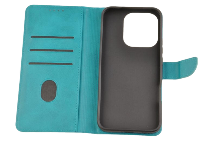 Etui portfel Wallet do Honor 400 Lite zielony zdjęcie 4