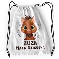 Plecak Sportowy Szkolny Dla Zuzy Córki Dziecka Z Nadrukiem Ze Zdjęciem