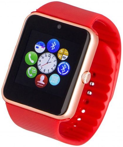 Smartwatch Garett G25 czerwony na Arena.pl