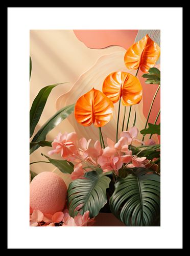 Plakat 20x30cm Pomarańczowy Raj na Arena.pl