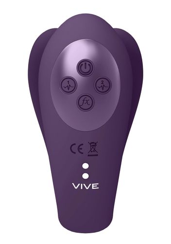 Yoko - Triple Action Vibrator Dual Prongs With Clitoral Pulse Wave na Arena.pl