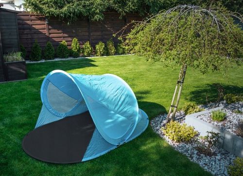 NAMIOT PLAŻOWY DUŻY SAMOROZKŁADAJĄCY SIĘ NA PLAŻĘ POP-UP OGRODOWY XL 190 CM na Arena.pl