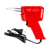 Lutownica transformatorowa 100W cyna pasta groty kalafonia zestaw Rebel