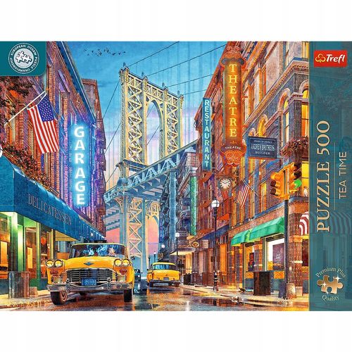 puzzle 500 premium widok na manhattan bridge 37613 na Arena.pl