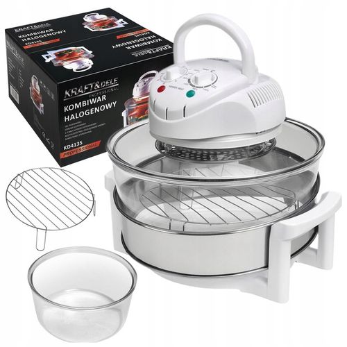 KOMBIWAR PIEC HALOGENOWY MINI PIEKARNIK GARNEK ELEKTRYCZNY 18L 1500W na Arena.pl