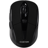 CANYON Mysz bezprzewodowa MSO-W6 Czarna