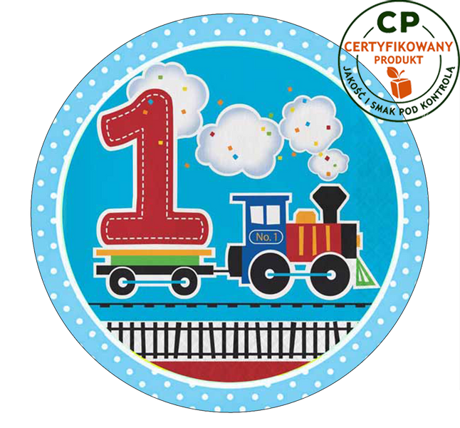 Opłatek na tort - na Roczek zdjęcie 1